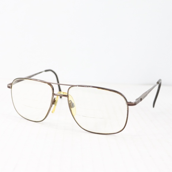 Vtg Sergio Tacchini Square Frame Style Glasses - Picture 1 of 8